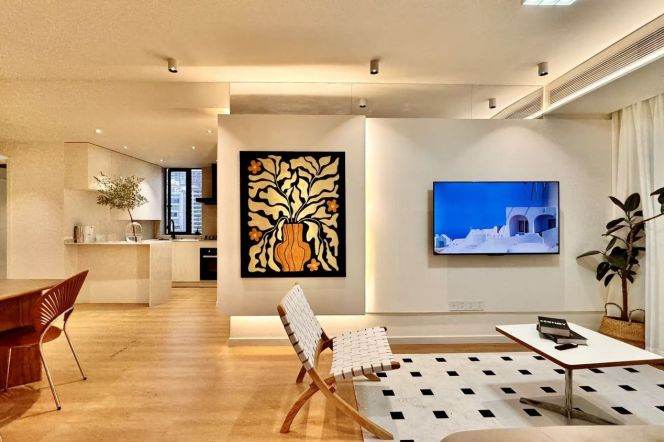  Grab This floorHeating 2beds in Jing’an District. High Floor View / Line7 changping rd 