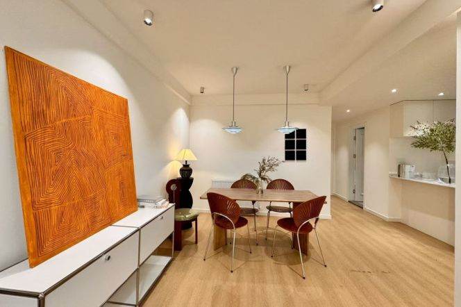  Grab This floorHeating 2beds in Jing’an District. High Floor View / Line7 changping rd 