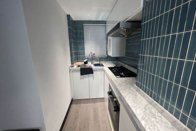 Spacious 1Bed Elevator Open Kitchen Floor Heating@Jing’An