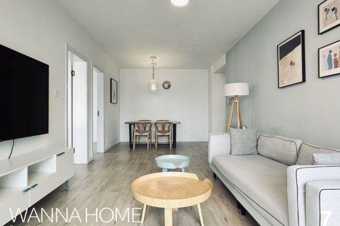 Luxury Compound/Xujiahui CBD/Gym+Pool/Open Balcony/Bathtub/Large Storages/Heater/Cozy2br2bt