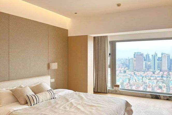 Lujiazui/3br3bt/central AC/floor heat/oven/dishwasher/tennis court/pool