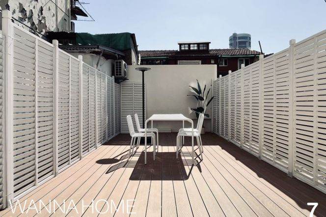 Exquisite Renovation/West Nanjing/Stairs/Lovely Terrace/Large Storages/Heater/Cozy1br