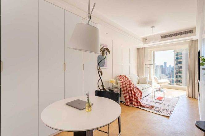  Modern 1br high-rise with wall heating @Putuo &Suzhou River   M3/4