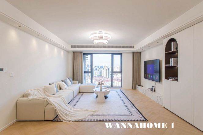 Top Compound+Spacious&Bright 3Bdrs 2Bath Apt+Zhong Shan Park+Su Zhou Creek+Large Balcony