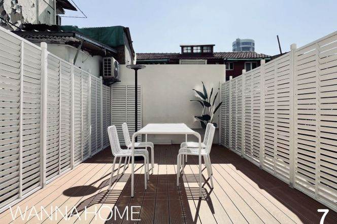 Exquisite Renovation/West Nanjing/Stairs/Lovely Terrace/Large Storages/Heater/Cozy1br