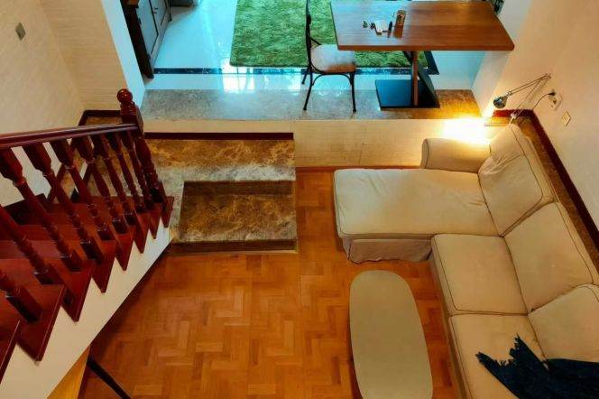 Nice yard 1Br/1Lr/1Bt apt nr Hengshan rd,M1/10