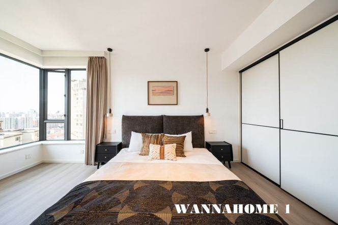 Spacious&Bright&Modern 3Bdrs 2baths Apt+XuJia Hui CBD+Nice Compound+Awesome View