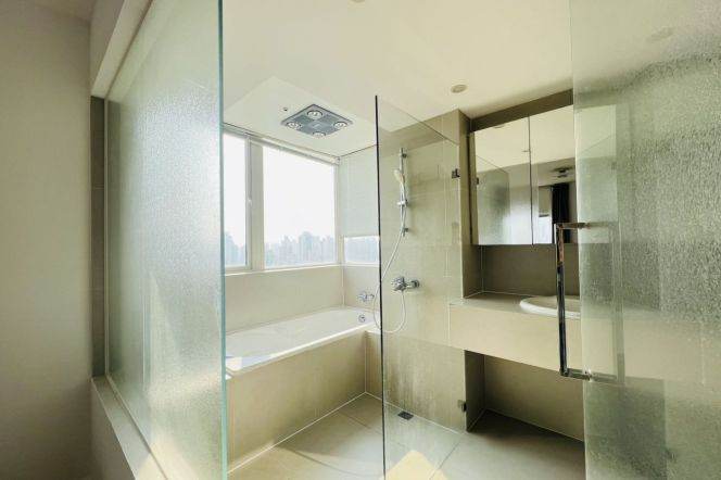 modern 3brs wall heating nice view open balcony beside Shanghai library 