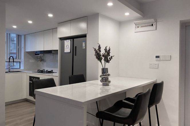 Elevator Modern 2Br/2Lr/2Bt Close to L2/3/4 Zhongshan Park Station 