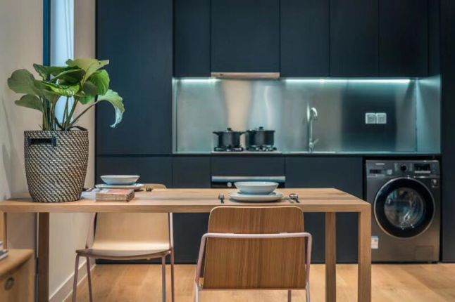 Elegant modern 1br serviced apt in Jing'an nr L2,11