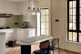 Spacious&Bright 2Brs 1Bath Apt+L13 Middle Huai Hai Rd+ Xin Tian Di CBD+3F Walk Up