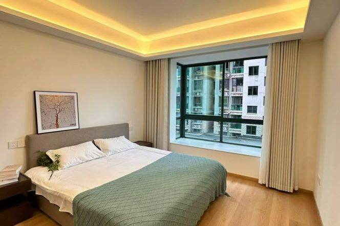 Scenic windows | Modern 2Br-2bathr | Longde rd metro L11/13 | Floor heating