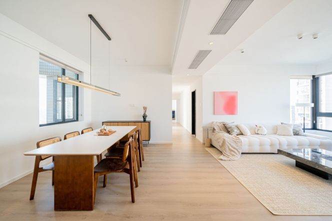 Suzhou River view, floor-to-ceiling windows, three sides open, with parking spaces，L3-4-7