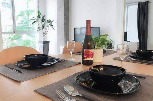 Well-designed 2br serviced apt in Xuhui nr L3,4,9