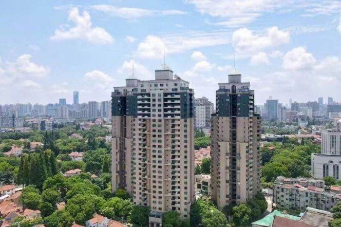 modern 2brs floor heating open balcony near Shanghai library 23K