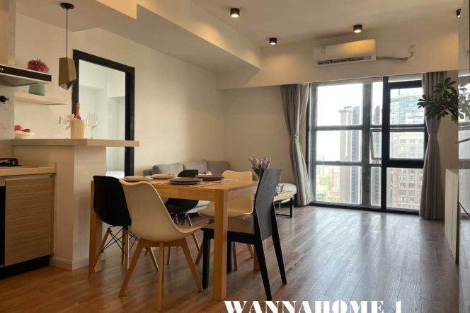 Spacious&Bright&Modern Elevator 1Bdr 1Bath Apt+L2/11 Jiang Su Rd/Large Closets+Great Building 