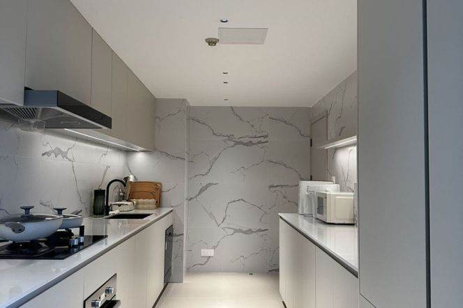 brand new big floor heating great river view brand new furniture beside Huang pu river 