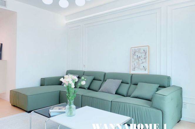 Top Compound+Jing An Temple+ Modern&Spacious&Bright 2Bdrs 2Baths Apt+Free Club