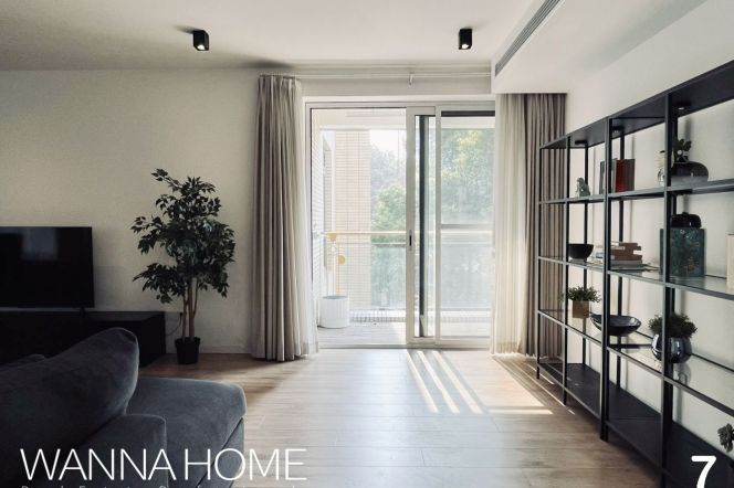 Luxury Compound/Xujiahui CBD/Gym+Pool+Tennis/Balcony/Bathtub/Elevator/Large Storages/Cozy3br2bt