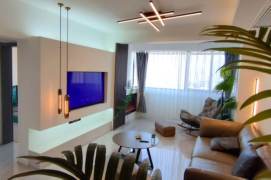 3 Brs, 1 Bath with Floor Heating/Central ac/Oven, 130 sqm @ Jiangsu metro L2&11