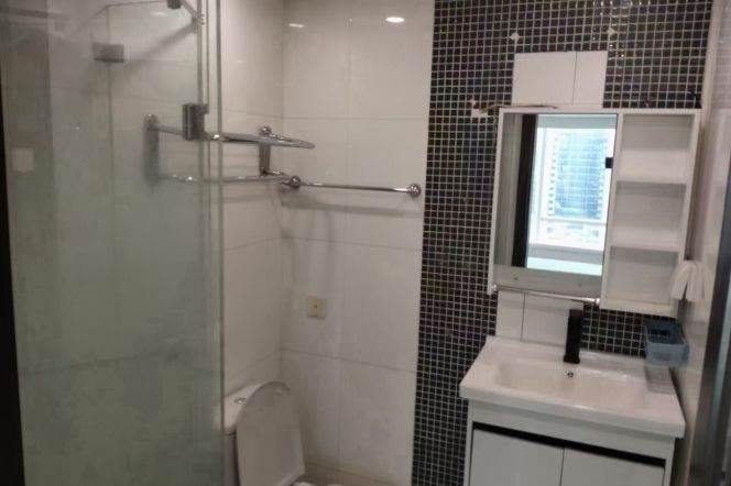 5 Meters big window 1br@Jingan temple station Line 2/7/14