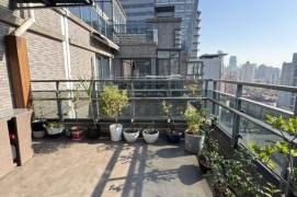 modern big 4brs penhouse floor heating big terrace beside Su zhou river 48.5K