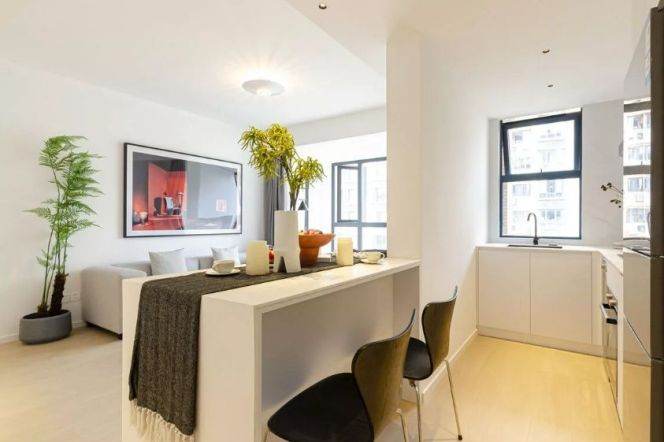 modern 2brs floor heating nice furniture near su zhou river line 2 only 16.5K