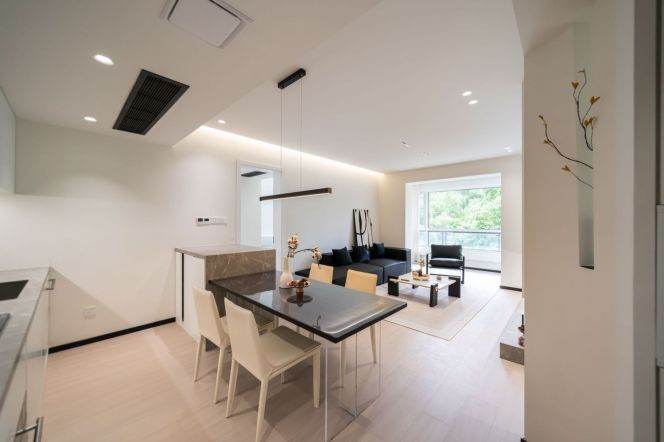 modern 3brs floor heating modern furniture in Lujiazui line 2,9,14 IFC Huang pu river