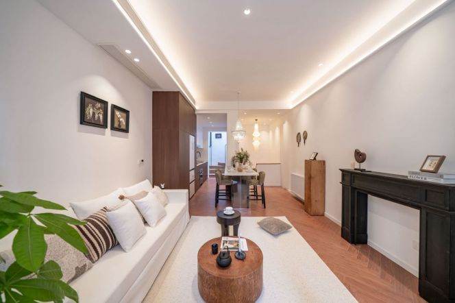 Quality designed duplex 2br/2br@Jing'an MOHO with nice private terrace