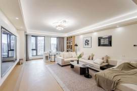 Large flats 4br@Dapuqiao 230sqm with central ac floor heating ceiling to floor windows