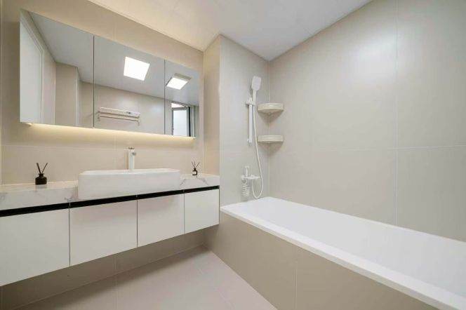 brand new big 3brs floor heating open balcony modern furniture in Zhong shan park 