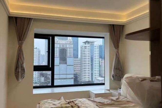 modern 2brs floor heating high floor modern furniture in Jing an temple 26K