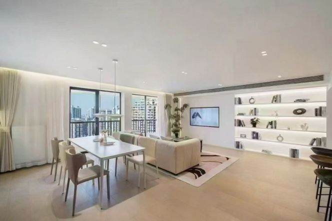 Jiangning/Changshou Rd wall heating large 4brs/2lr/2ba apt wt balcony; L13