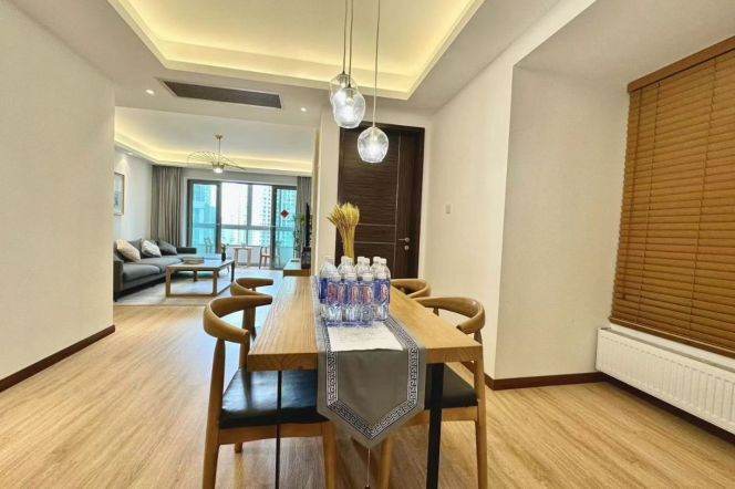 2 Brs, 2 Baths with Balcony/Gym/Swimming Pool, 120 sqm @ Changping metro L7