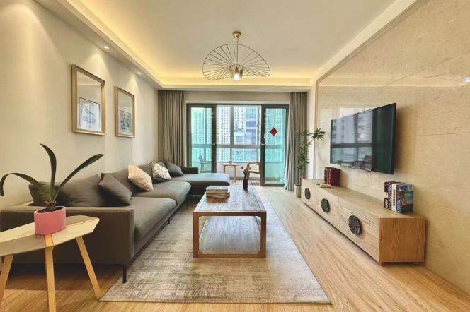 2 Brs, 2 Baths with Balcony/Gym/Swimming Pool, 120 sqm @ Changping metro L7