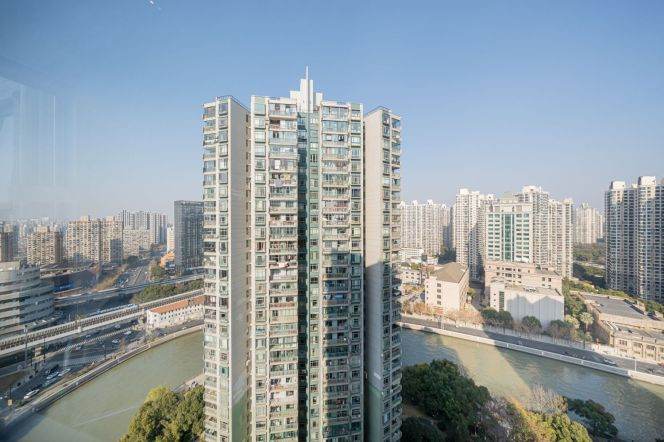 modern big 4brs floor heating modern furniture nice river view beside su zhou river 27.5K