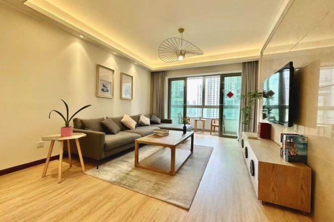 2 Brs, 2 Baths with Balcony/Gym/Swimming Pool, 120 sqm @ Changping metro L7