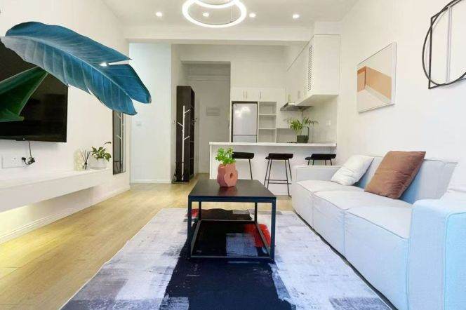 modern duplex 2brs floor heating open balcony near Jiao tong university only 13.3K 