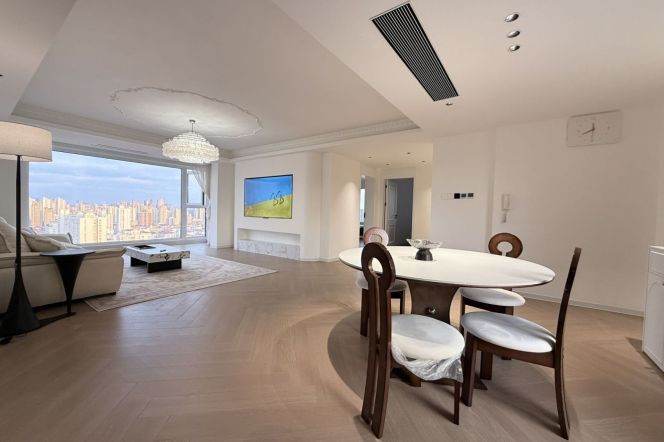 brand new big 3brs floor heating brand new furniture good view beside line 7,9 