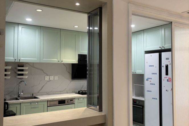 modern big 2brs floor heating great view modern furniture in most popular Jing an temple 