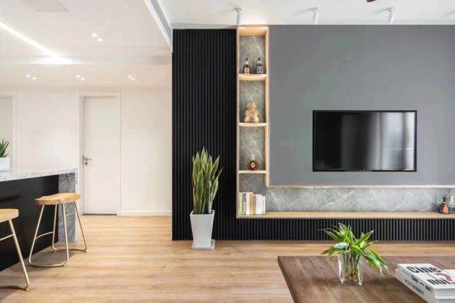 modern 3brs open balcony open kitchen nice bar beside Xujiahui park line 1,9,11 