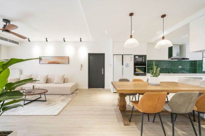 modern 3brs open balcony floor heating nice open kitchen near line 2 and Su zhou river 20.3K