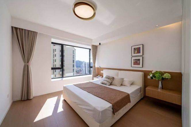 modern 2brs floor heating modern furniture near Xujiahui line 1,9,11 and Xujiahui park