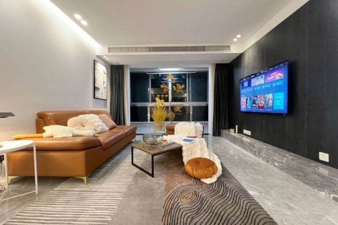 modern big 3brs floor heating nice terrace near Su zhou river ,Jing an temple 24K