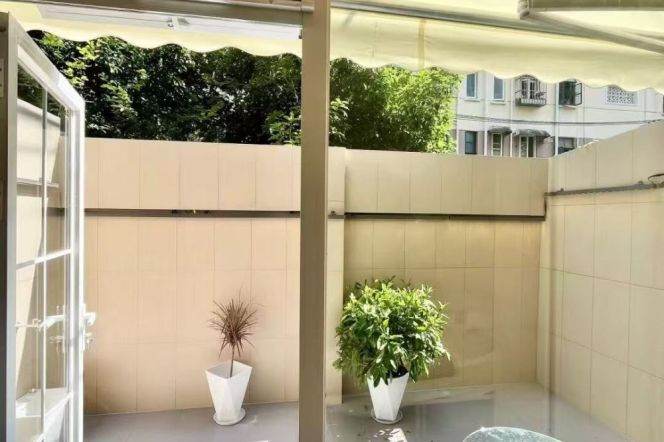 Cozy&Spacious 1Br/2Lr/1Bt+Lovely Yard Close to L2/15 Loushanguan Rd Station 