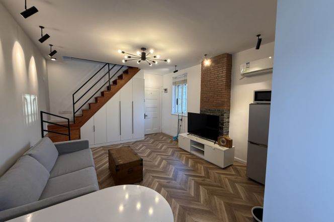 Well-lighted Cool Loft 1Br/2Lr/1Bt Close to L9 Dapuqiao Rd Station 