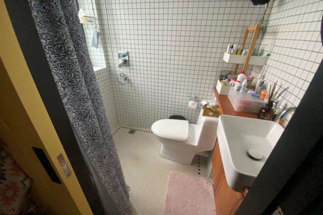 1 br near L2/L7/L14 jing'an temple station+floor heating