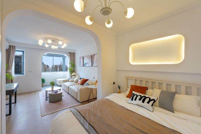 Modern 1BR Apt +elevator  | West Nanjing rd | Suzhou River view 7.8K