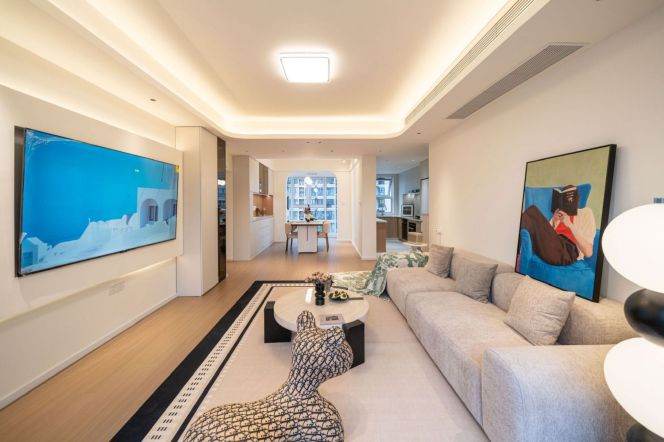 brand new modern 3brs floor heating brand new furniture beside Huang pu river 28.8K