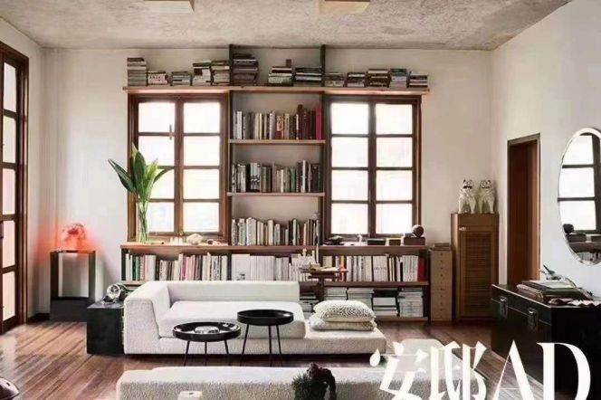 Old apartment large flats 2br/2bt@Jiashan rd 180sqm with windows all over the living room